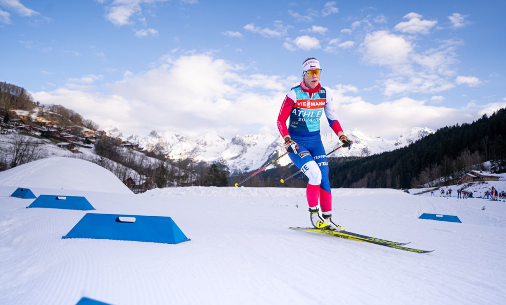 Kristýna Otcovská, trénink před SP v Annecy 2024